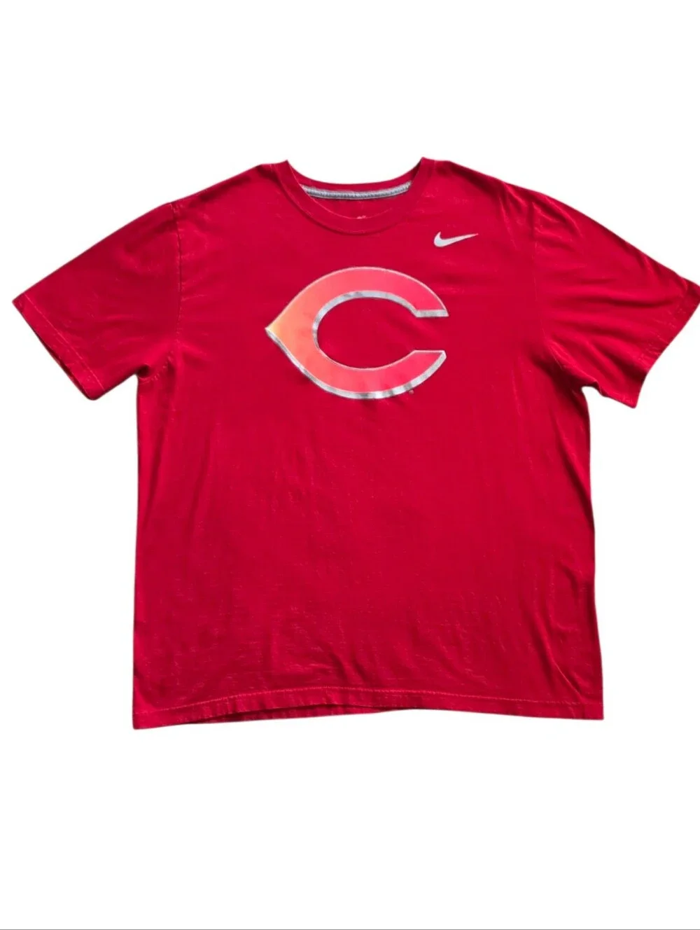 Cincinnati Reds Nike 2XL Red Short Sleeve Logo MLB Tee Shirt